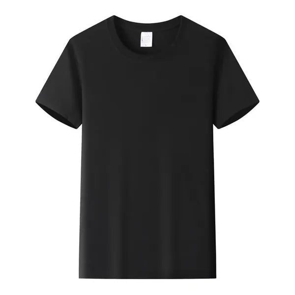 Combed Cotton T Shirt Crew Neck Short Sleeve