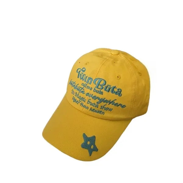 Embroidered Baseball Cap Street Style Sun Hat