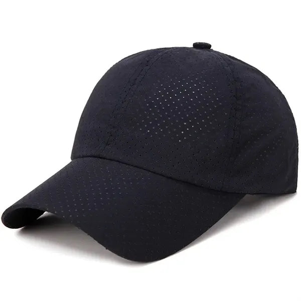 Quick-Dry Acrylic Baseball Cap with Ventilation Holes Custom