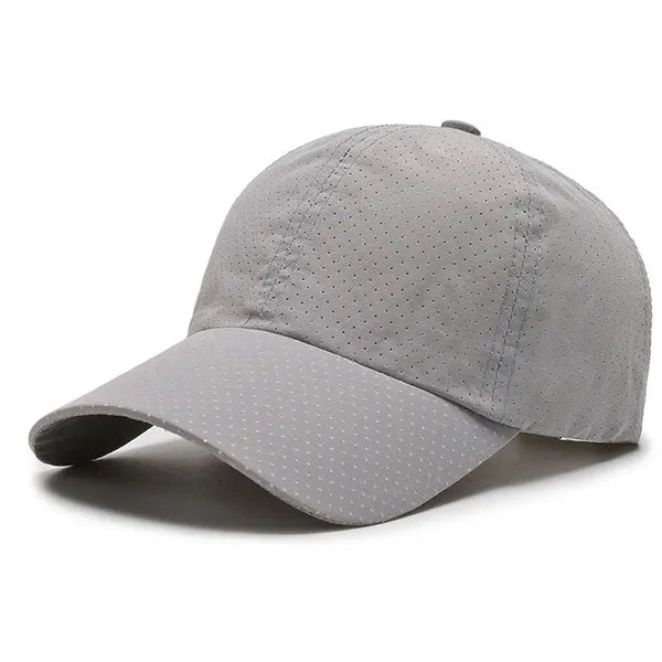 Quick-Dry Acrylic Baseball Cap with Ventilation Holes Custom