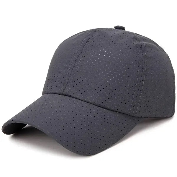 Quick-Dry Acrylic Baseball Cap with Ventilation Holes Custom