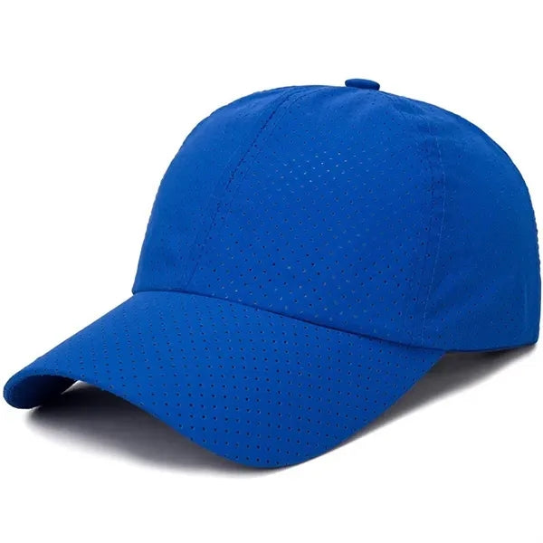 Quick-Dry Acrylic Baseball Cap with Ventilation Holes Custom