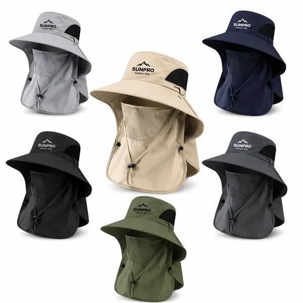 Convertible Sun Protection Fishing Bucket Hat
