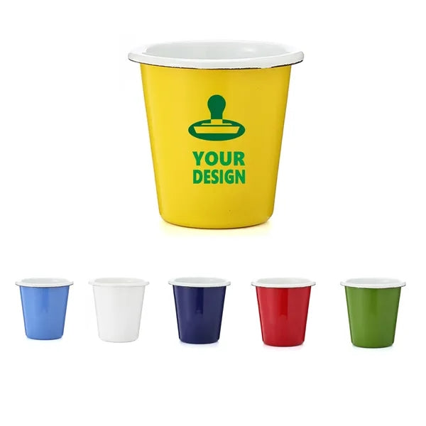 12oz Small Conical Enamel Coffee Cup