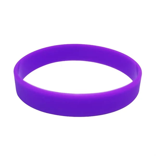 Luminous Screen Printed Silicone Bracelet