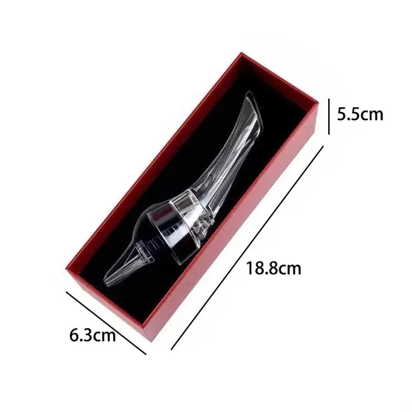 Premium Eagle Mouth Rapid Wine Aerator Pourer Gift Box