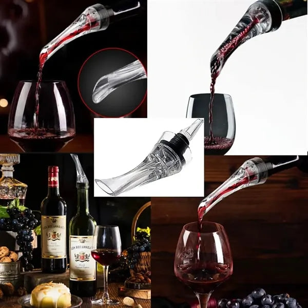 Premium Eagle Mouth Rapid Wine Aerator Pourer Gift Box