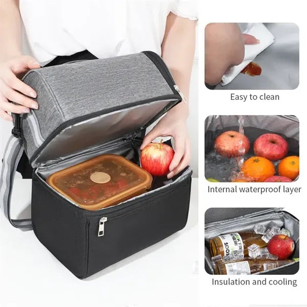 Insulated Cooler Lunch Tote Bag