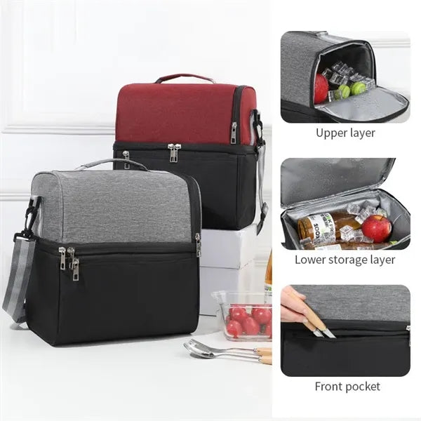 Insulated Cooler Lunch Tote Bag