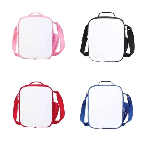 Nylon Zipper Document Bag with Handle and Pockets