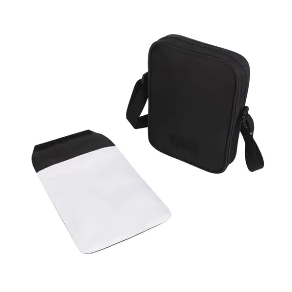 Nylon Zipper Document Bag with Handle and Pockets