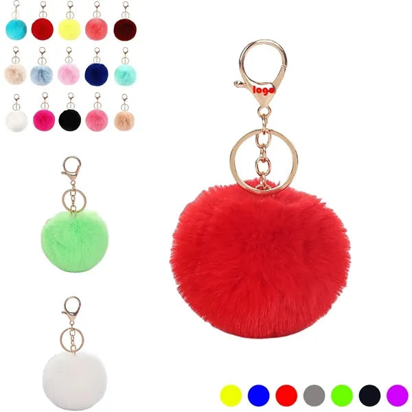 POM Keychain with Tag