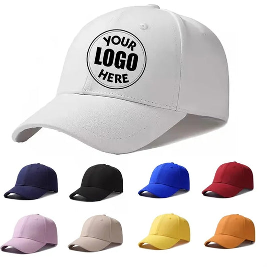 Unisex six-panel baseball cap