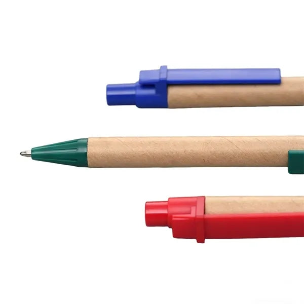 Kraft Paper Retractable Ballpoint Pen