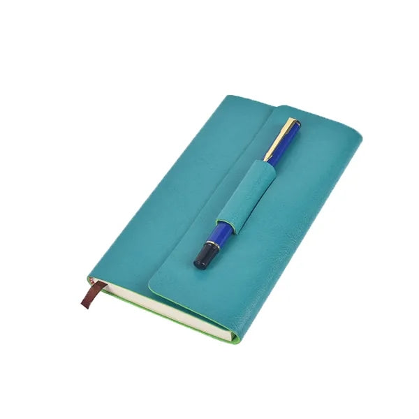 Business Notebook with Pen Loop