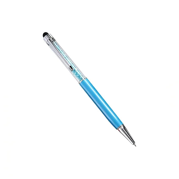 2-in-1 Crystal Stylus Ballpoint Pen