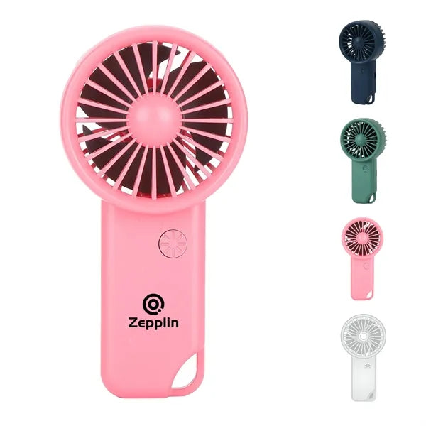 Mini Usb Charging Fan With Carabiner
