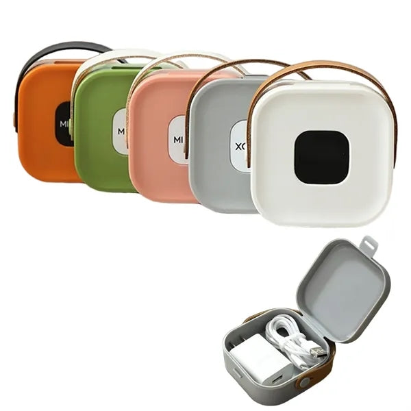 Portable Cable Storage Organizer Box