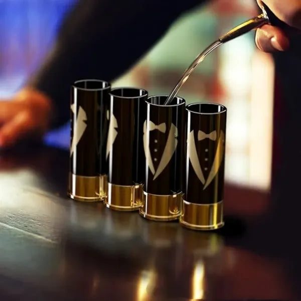 12 Gauge Plastic Bullet Shot Glass