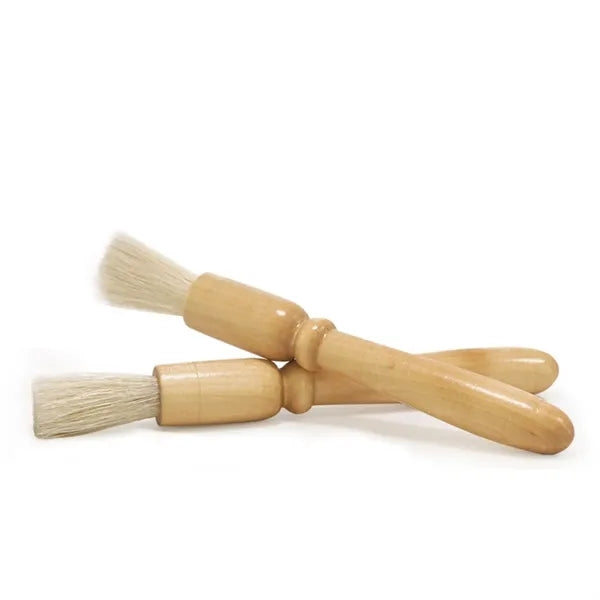 Wood Handle Coffee Grinder Cleaning Brush Tool Set