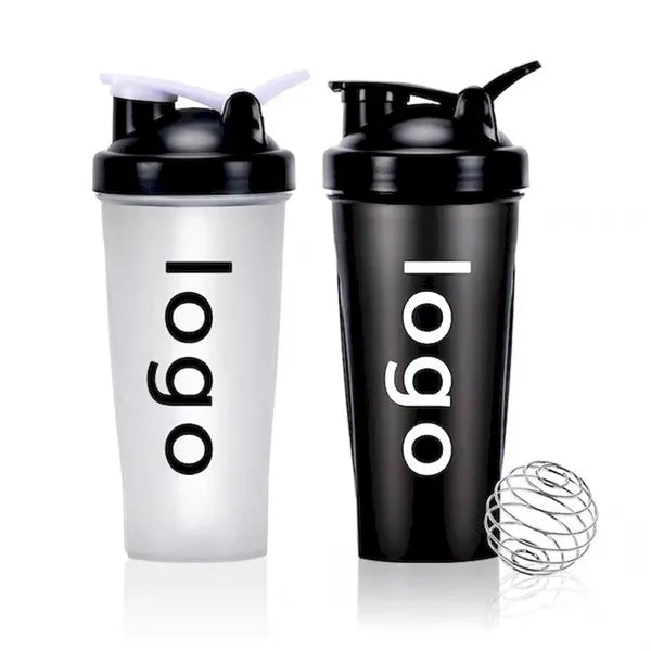 Plastic 24oz Protein Shaker Bottle