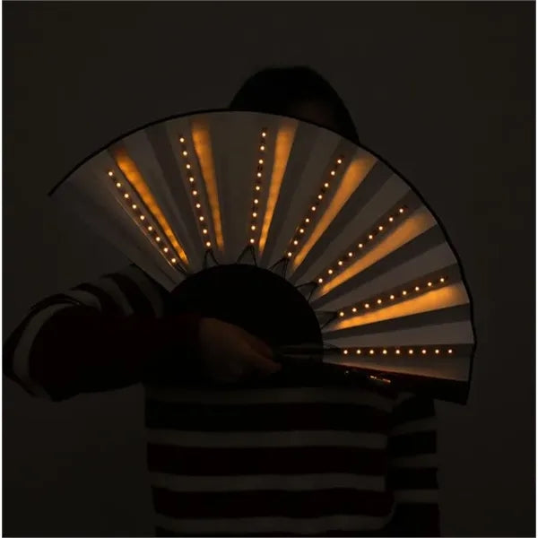 LED Folding Hand Fan