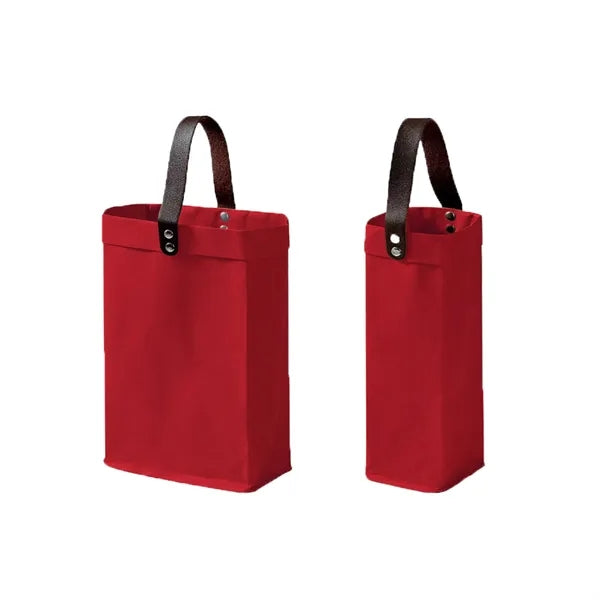 Washable Kraft Paper Wine Gift Bag