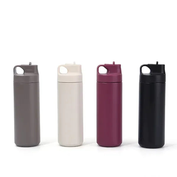 Stainless Steel Insulated Tumbler with Straw and Handle