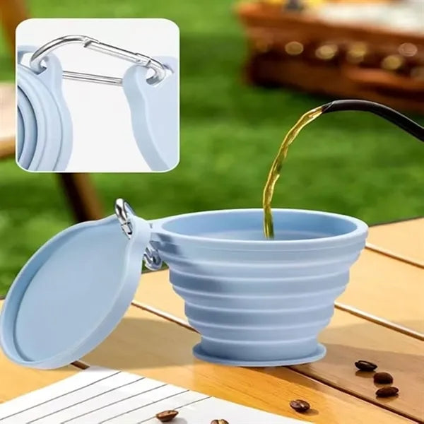 6 Oz Silicone Foldable Cup