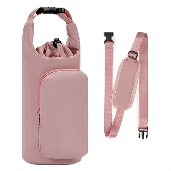 Insulated Water Bottle Carrier Outdoor Sports Pouch