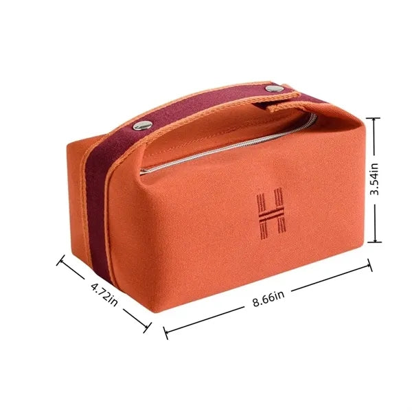 Canvas Toiletry Bag Travel Dopp Kit Organizer