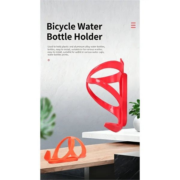 Drill-free mountain bike water bottle cages