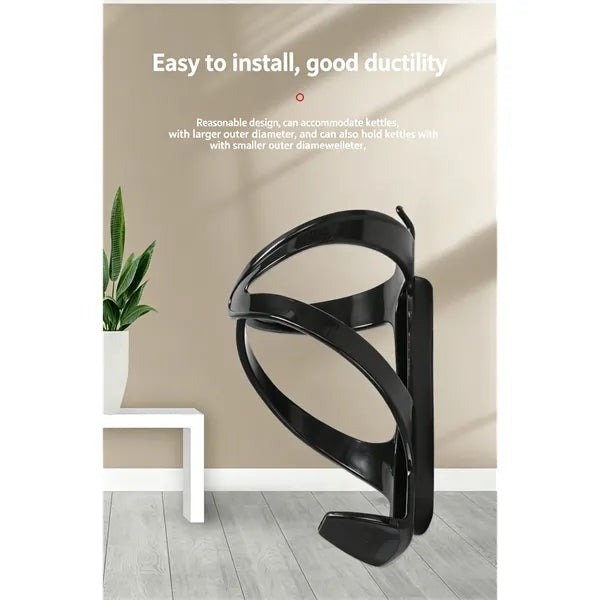 Drill-free mountain bike water bottle cages