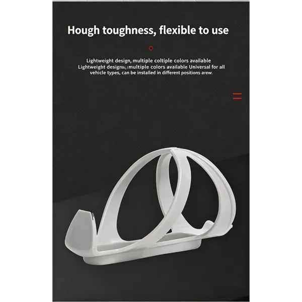 Drill-free mountain bike water bottle cages