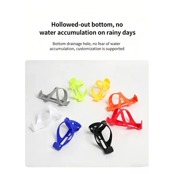 Drill-free mountain bike water bottle cages