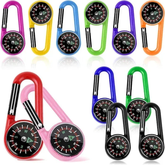 Outdoor Carabiner Compass