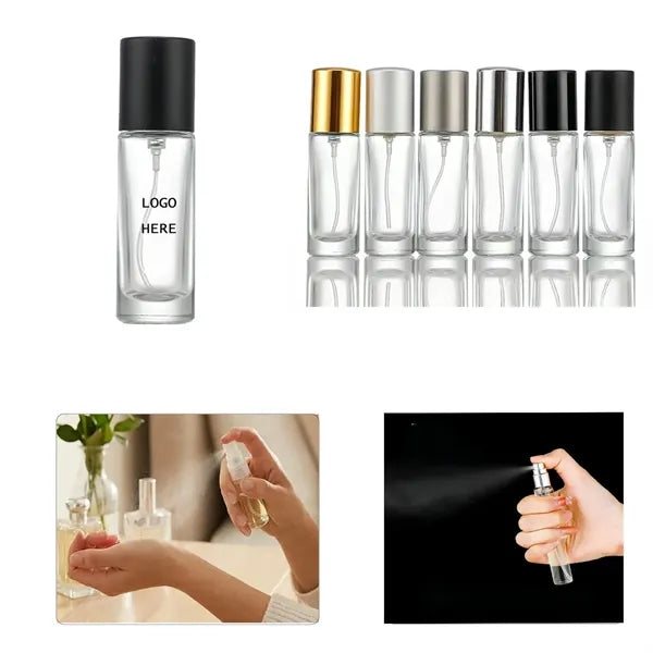 1.7oz Fragrance Compartmentalized Glass Spray Bottle