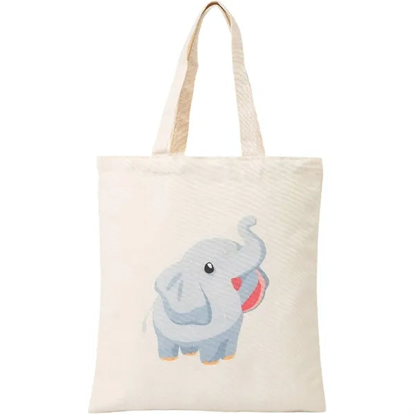 Pattern Canvas Tote Bag