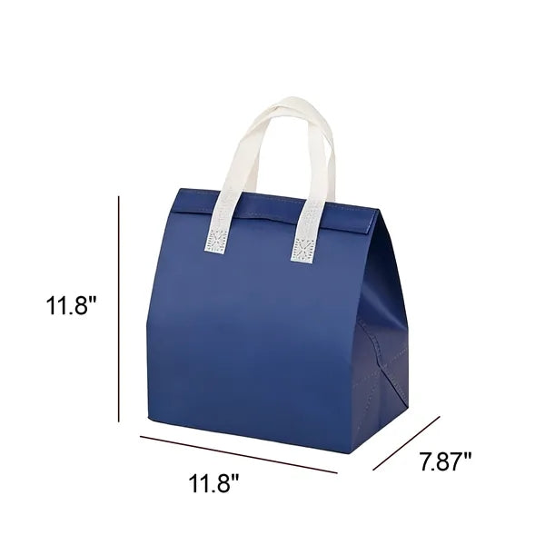 Cooler Bag - 11.8 Inch Insulated Non-Woven Portable Picnic T