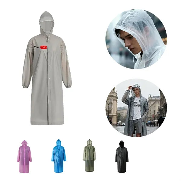 Non Disposable Eva Outdoor Raincoat