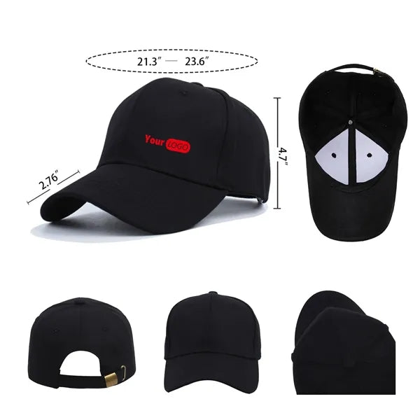 6 Panel Structured Baseball Caps
