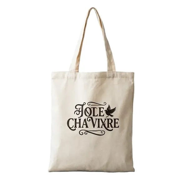 Logo Canvas Tote Bag