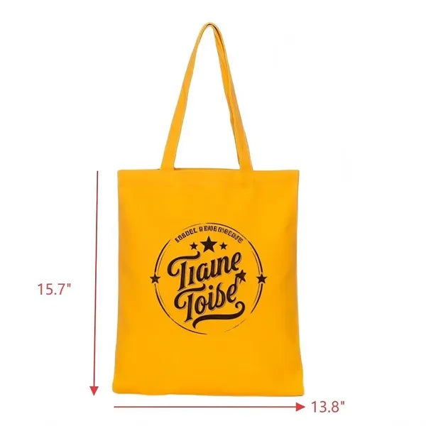 Logo Canvas Tote Bag