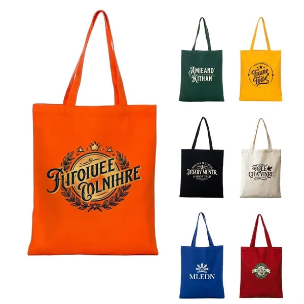 Logo Canvas Tote Bag