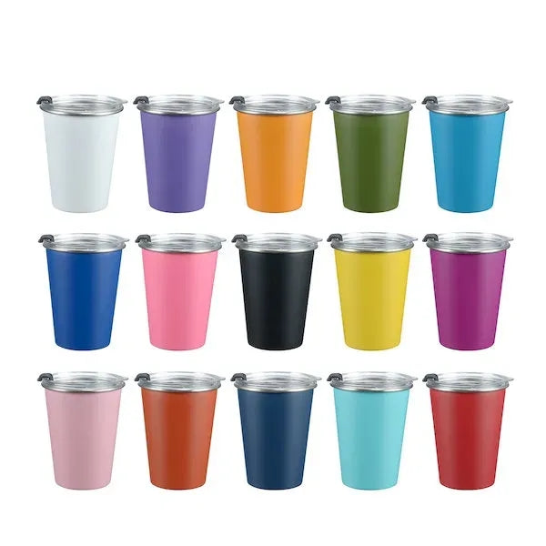 12oz Stainless Steel Portable Car Cup