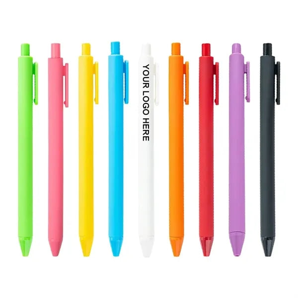 Colorful Plastic Retractable Ballpoint Pen