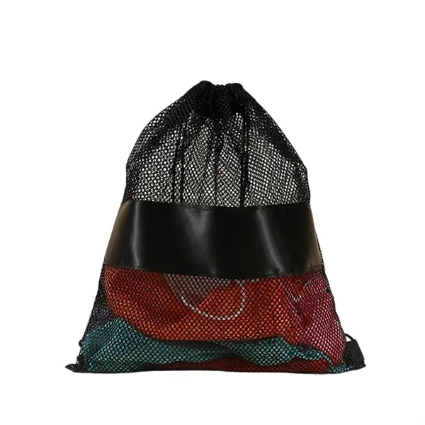 Mesh Drawstring Backpack Bag
