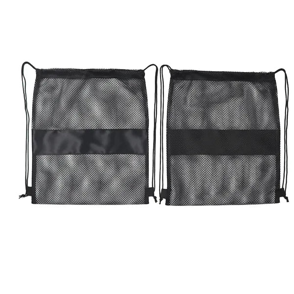 Mesh Drawstring Backpack Bag