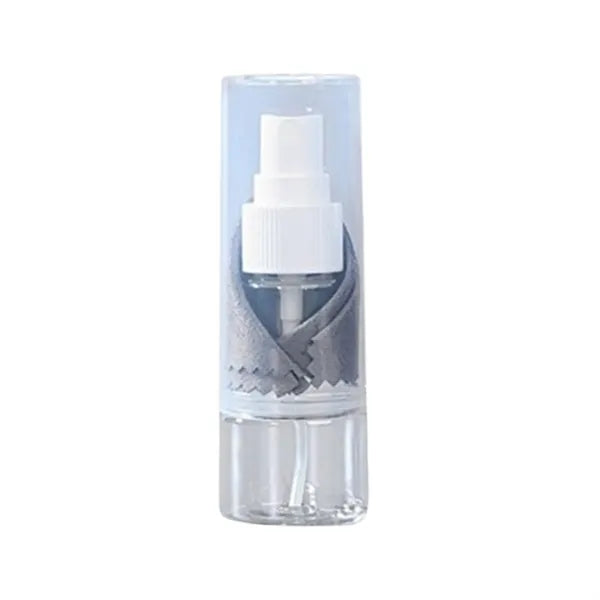 Portable Screen Cleaner Spray with Microfiber Cloth