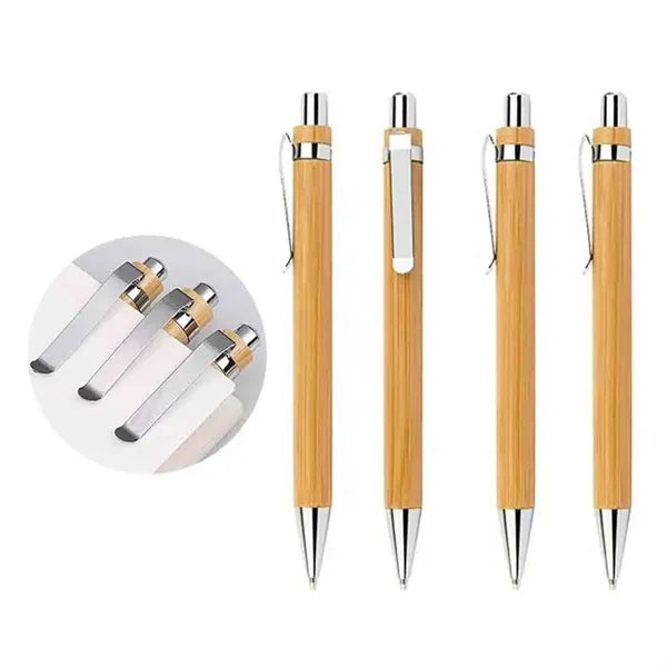 Eco Bamboo Ballpoint Pen with Parker Refill